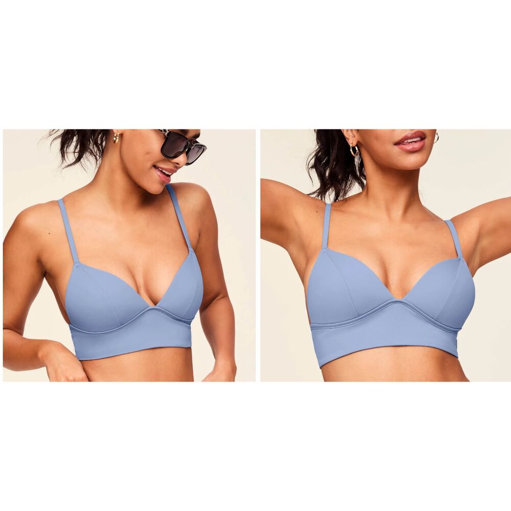 Adore Me Women's Nina Swimwear Top M Purple NWT